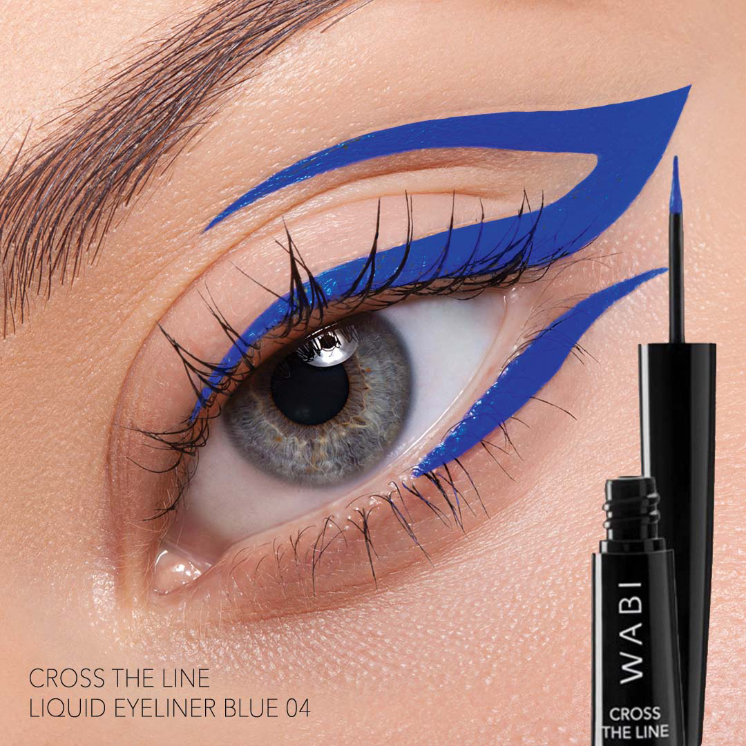 WABI Beauty WABI Cross The Line Liquid Eyeliner Blue 04